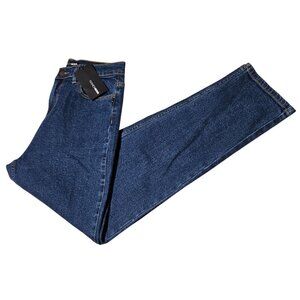 Fashion Nova I Got It From My Mama Jeans Womens Size 7 High Rise Dark Wash Denim